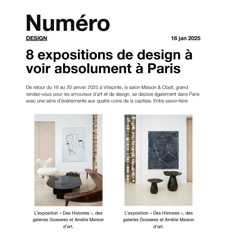 NUMERO - 8 expositions de design à voir absolument